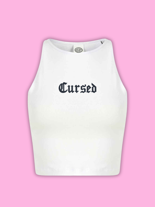 Cursed Cropped Tank Top