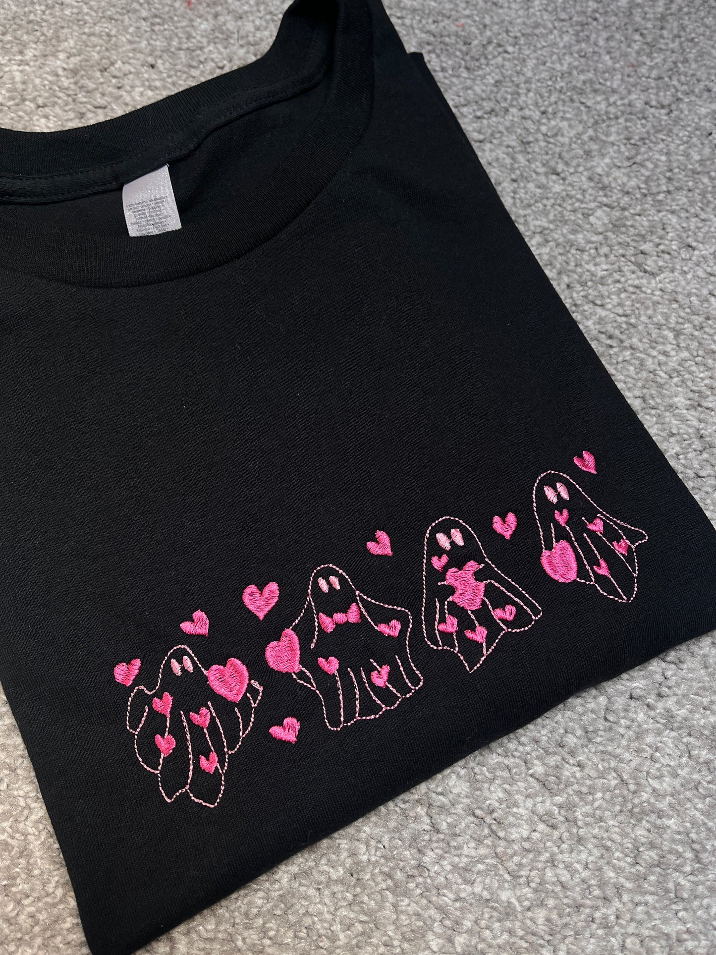 Ghost Embroidered T-Shirt