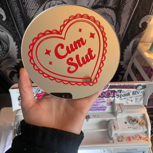 Cum Slut Mirror