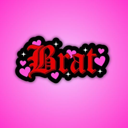 Brat Sticker