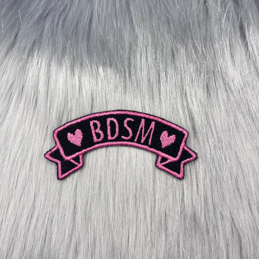 BDSM Banner Embroidered Patch