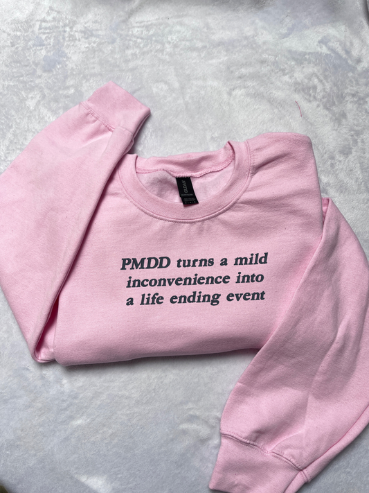 PMDD Embroidered Sweatshirt / T-Shirt