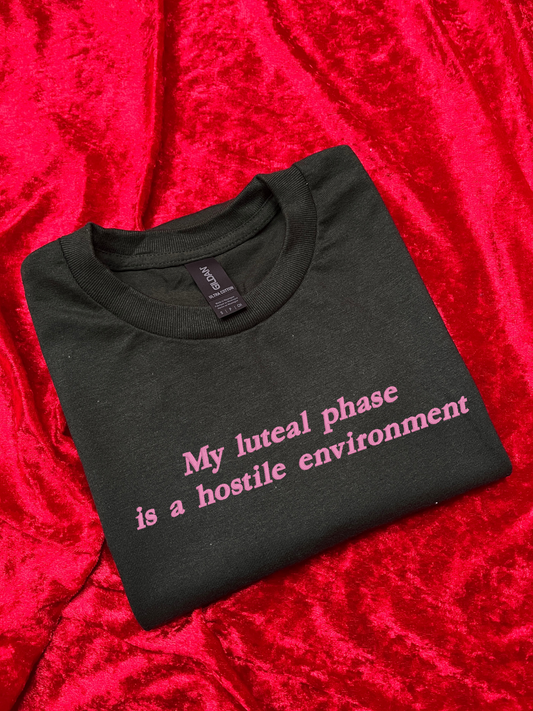 Luteal Phase Embroidered Sweatshirt / T-Shirt