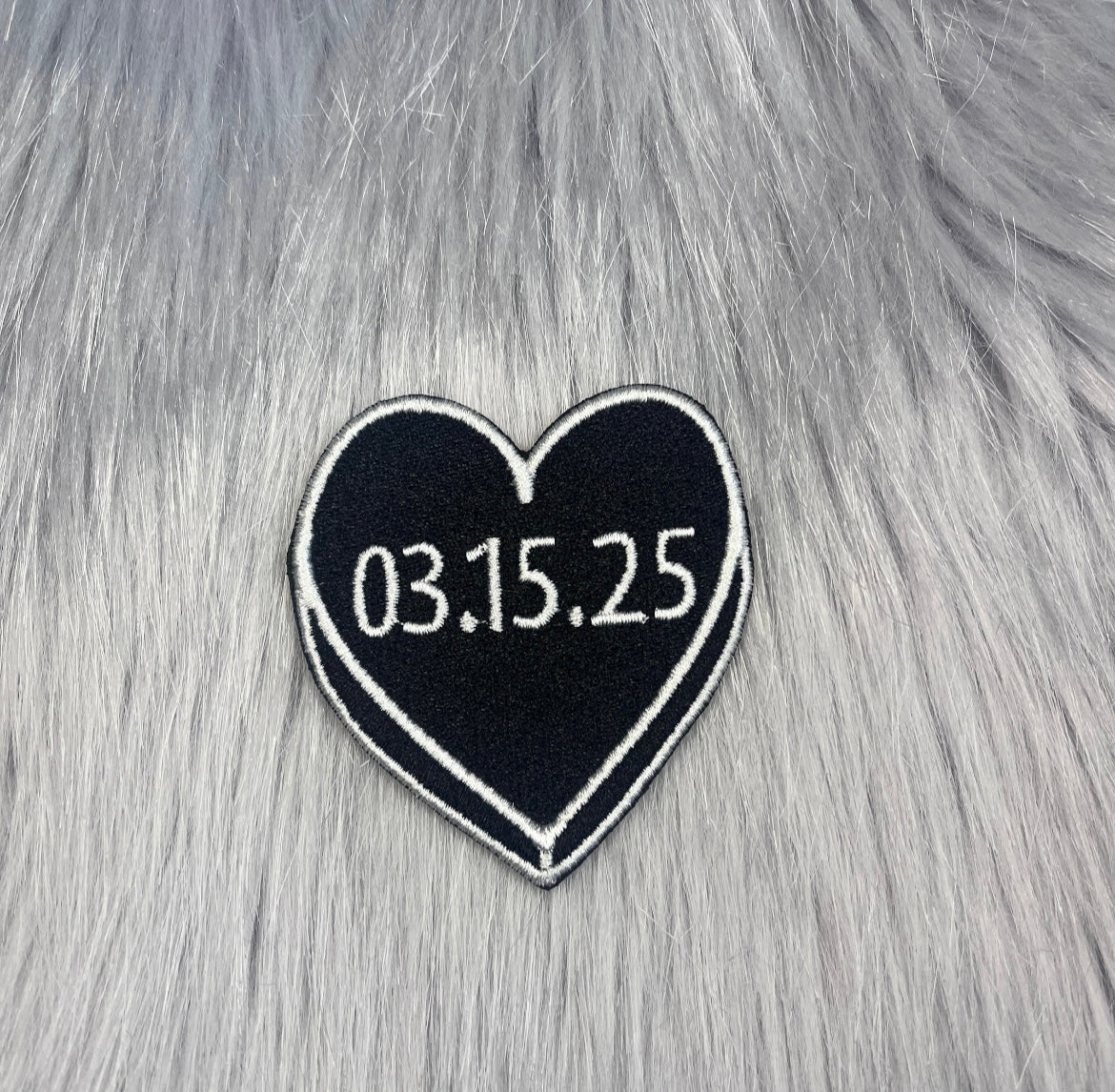 Date Candy Heart Patch