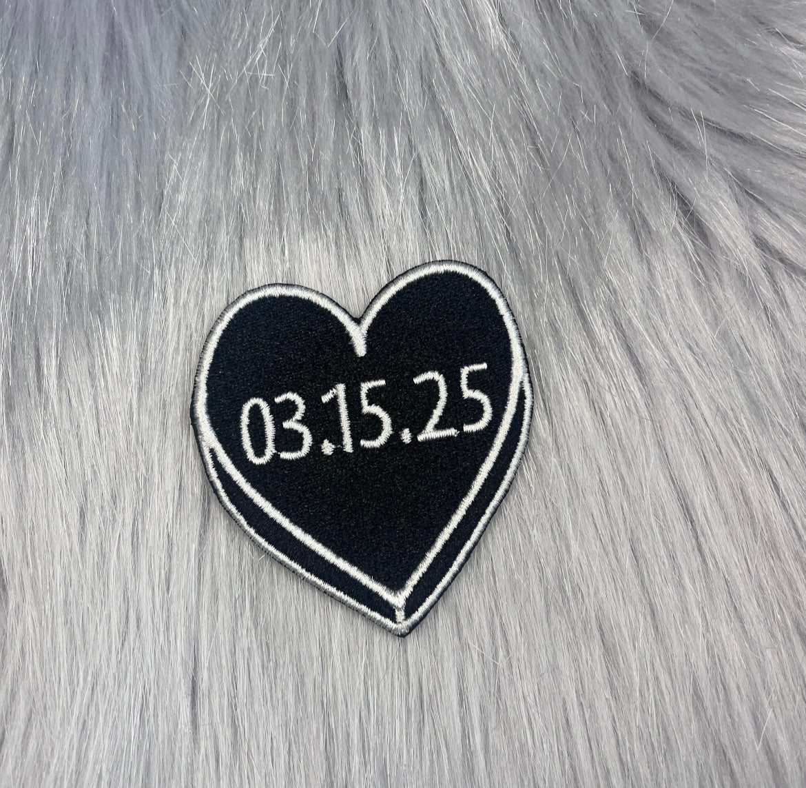 Date Candy Heart Patch