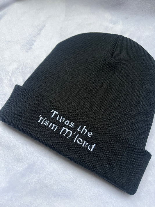 Twas The Tism M'Lord Beanie
