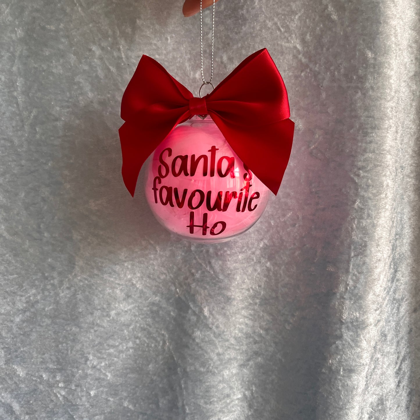 Santa's Favourite Ho Bauble