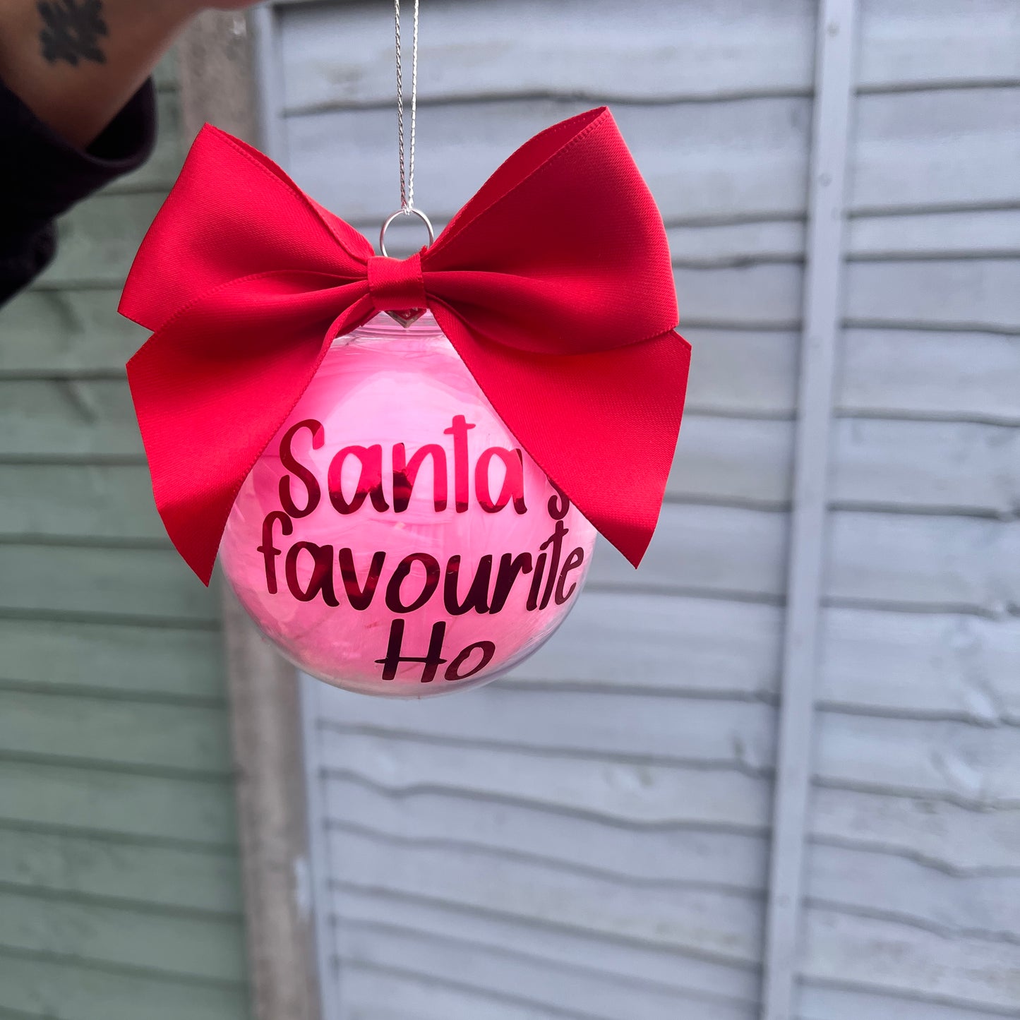 Santa's Favourite Ho Bauble