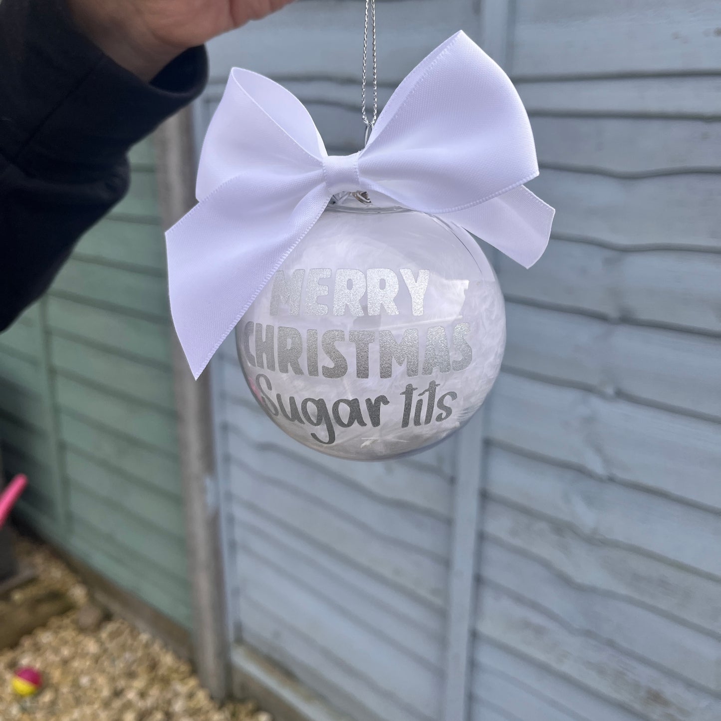 Merry Christmas Sugar Tits Bauble