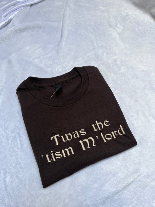 SMALL twas the tism tee