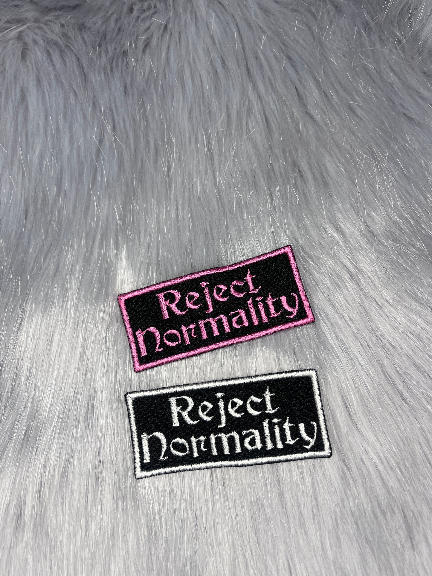 Reject Normality Embroidered Patch