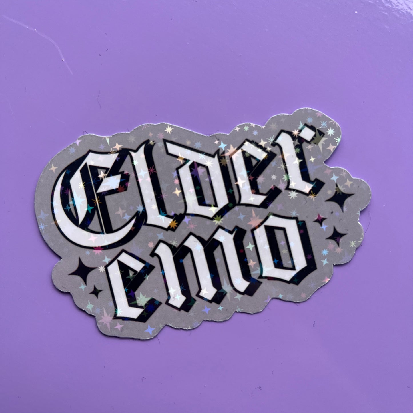 Elder Emo Sticker