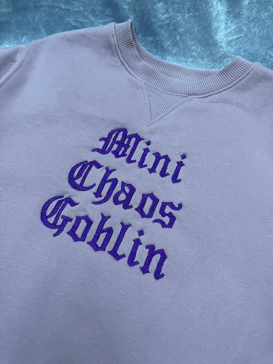 Mini Chaos Goblin Kids Sweatshirts