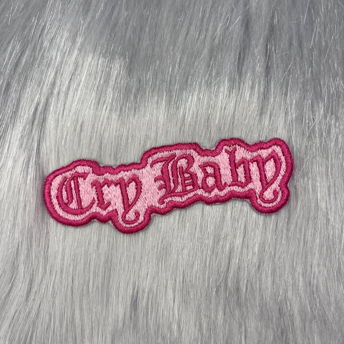 Cry Baby Embroidered Patch