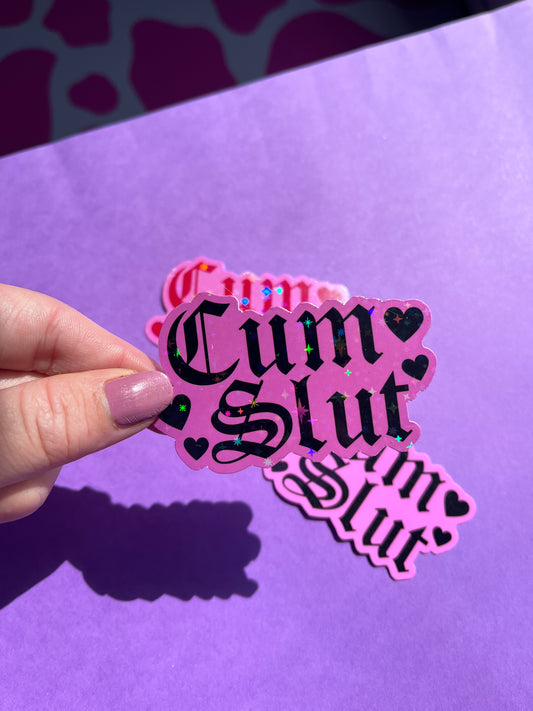 Cum Slut Sticker