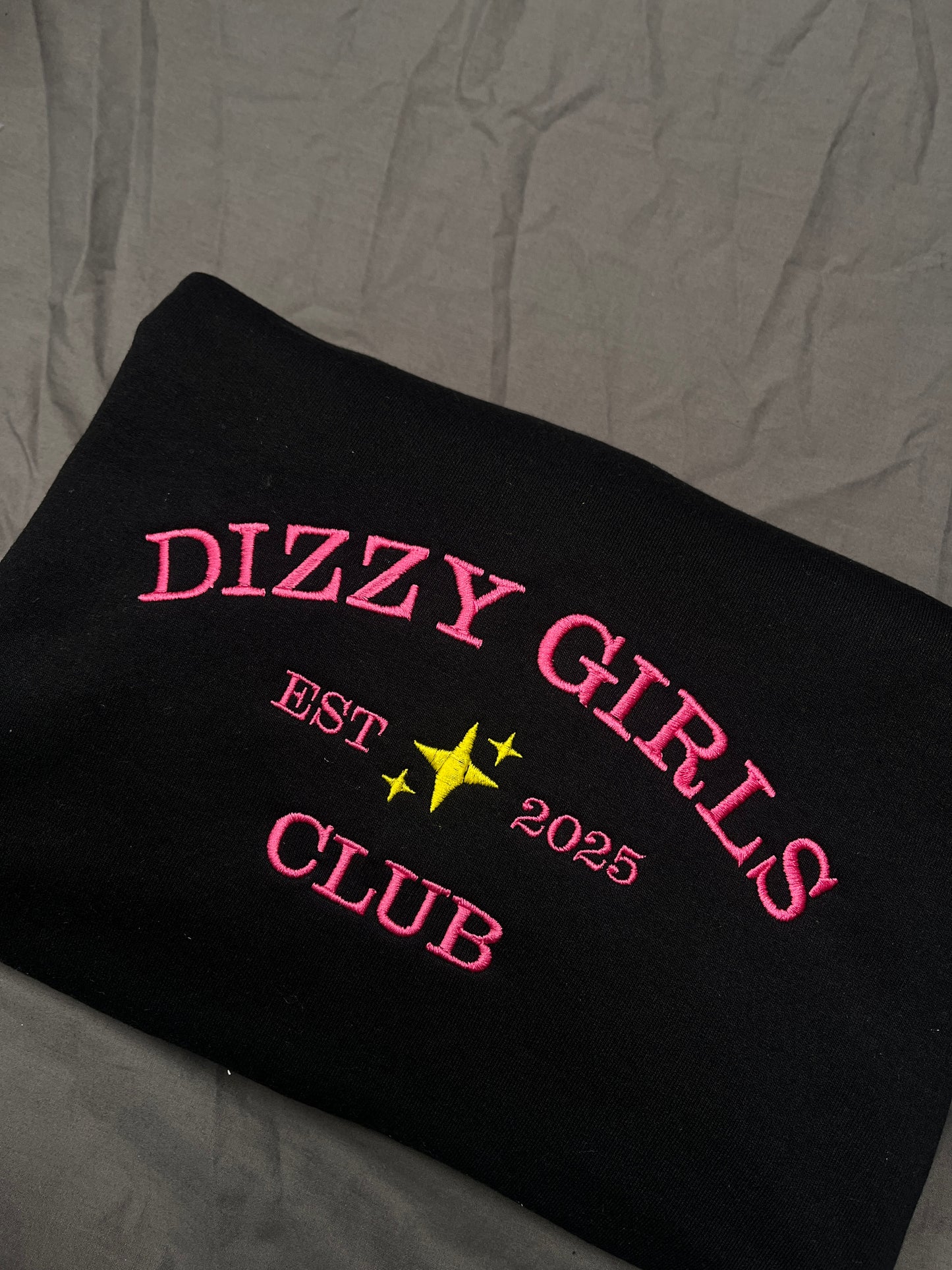 Dizzy Girls Club Embroidered Sweatshirt