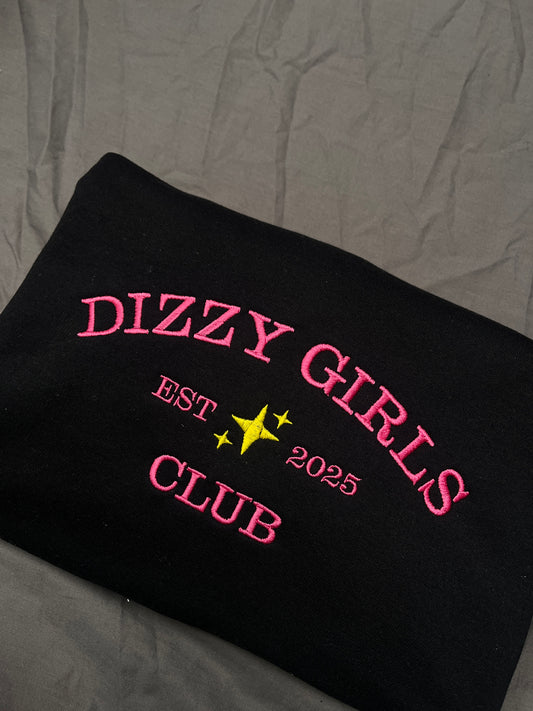 Dizzy Girls Club Embroidered Sweatshirt