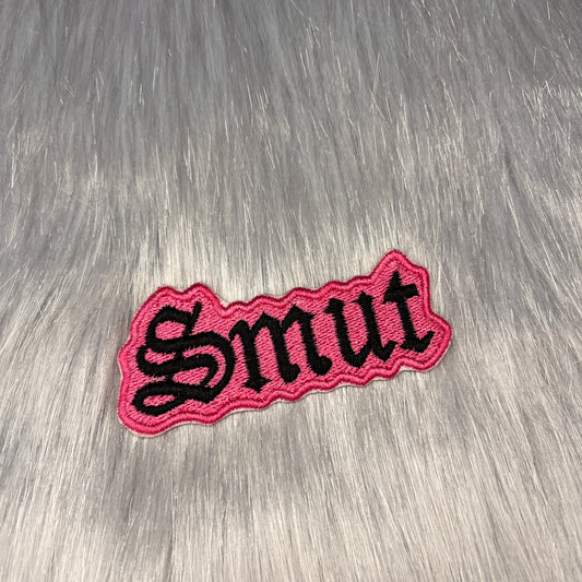 Smut Embroidered Patch