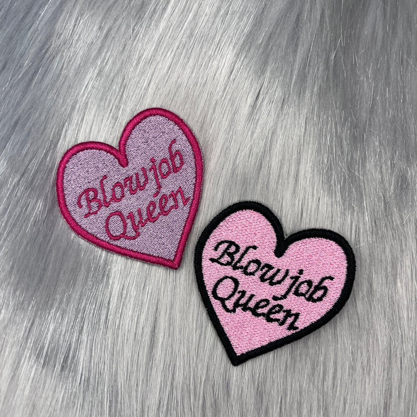 Blowjob Queen Embroidered Patch