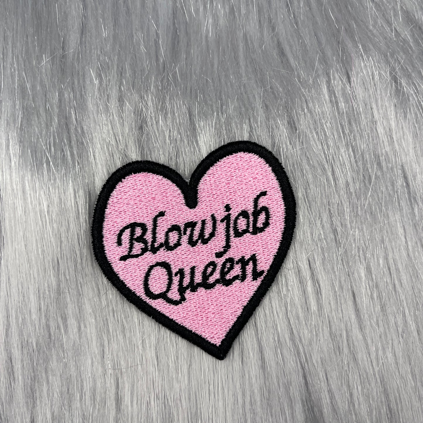 Blowjob Queen Embroidered Patch