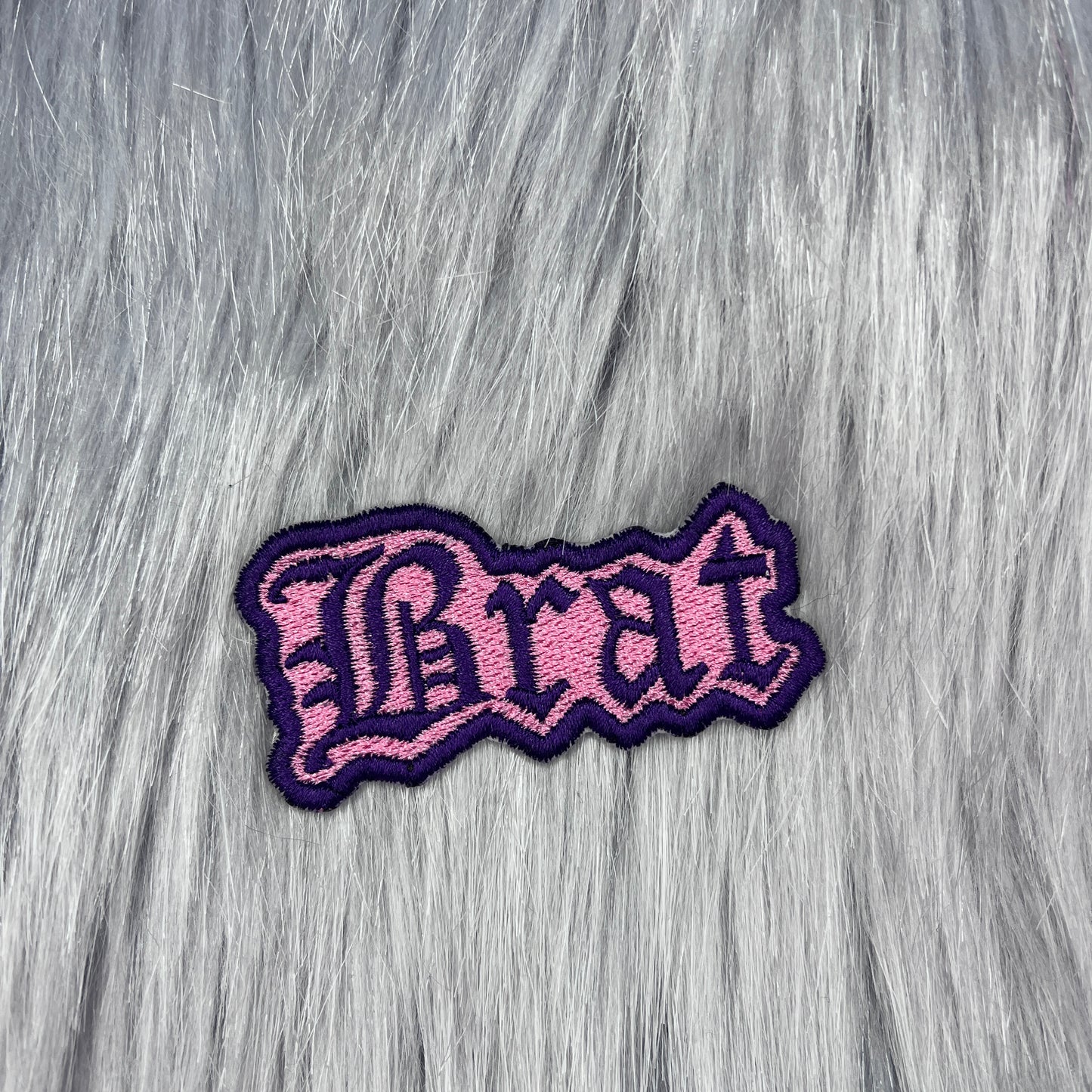 Brat Embroidered Patch