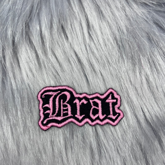 Brat Embroidered Patch