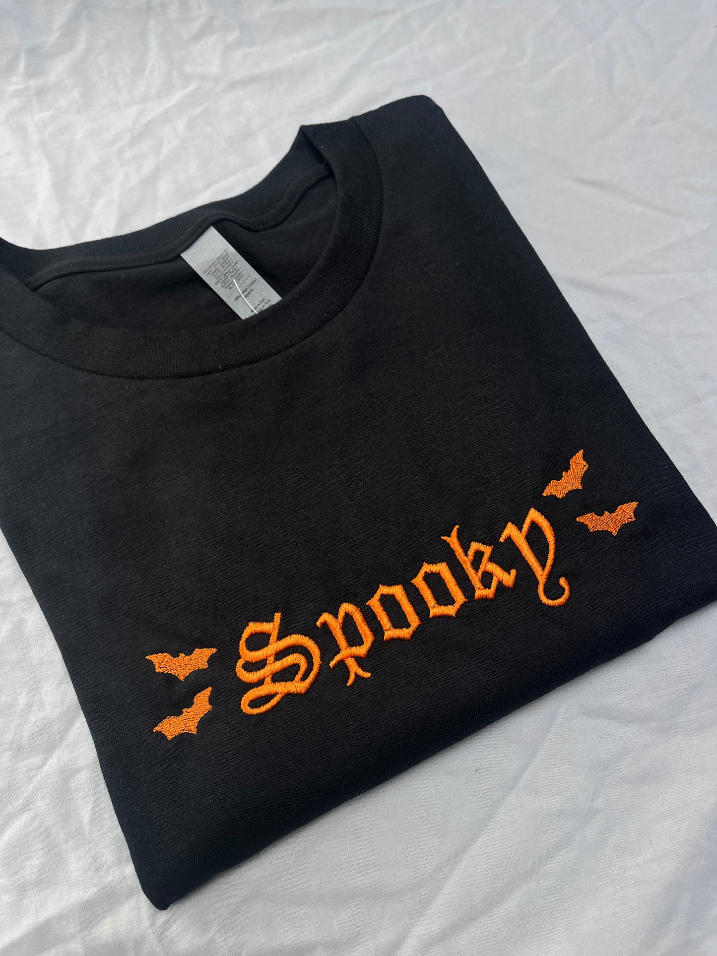 Spooky Embroidered Sweatshirt