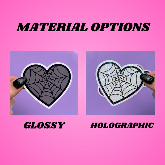 Bikers Heart Sticker