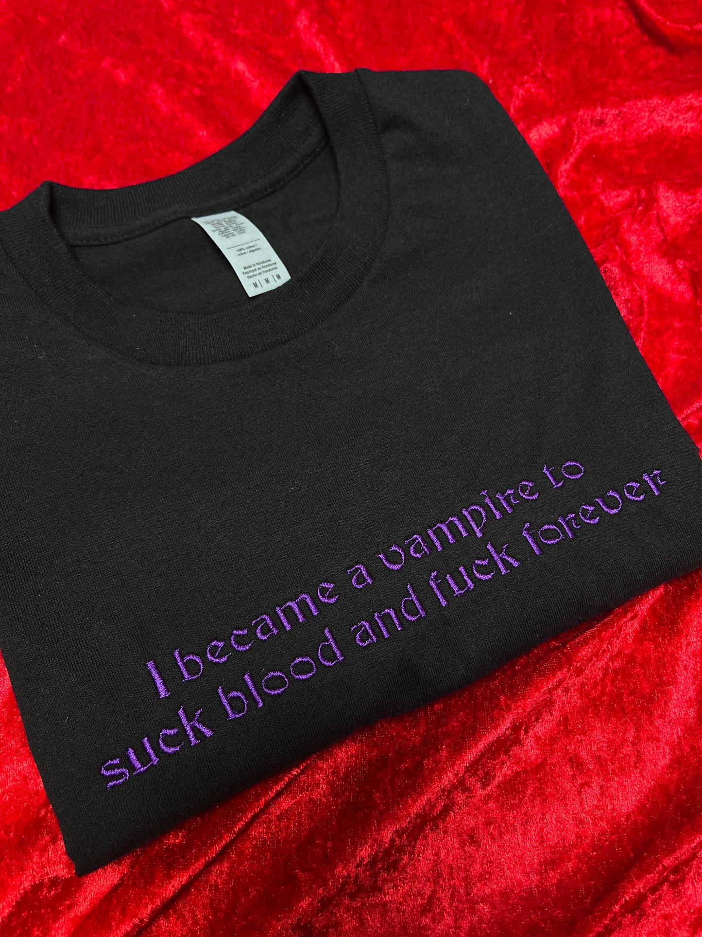 I Became A Vampire Sweatshirt