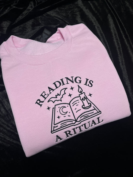Reading is a Ritual Sweatshirt
