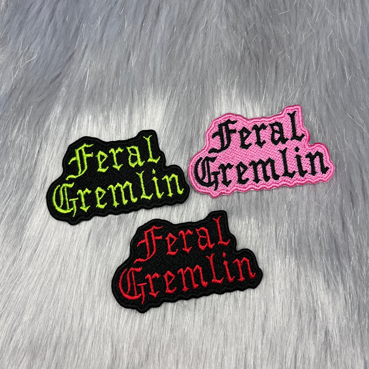 Feral Gremlin Embroidered Patch