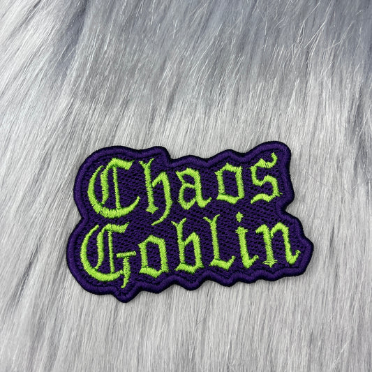Chaos Goblin Embroidered Patch