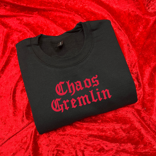 Chaos Gremlin Embroidered Sweatshirt