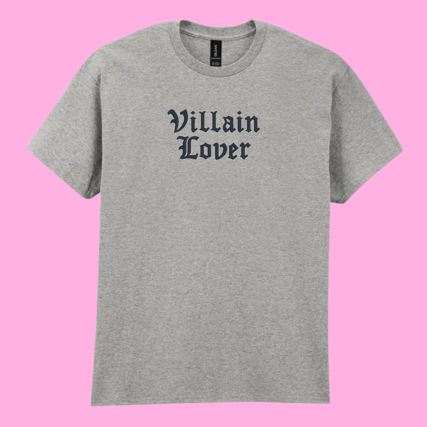 Villain Lover Embroidered T-Shirt