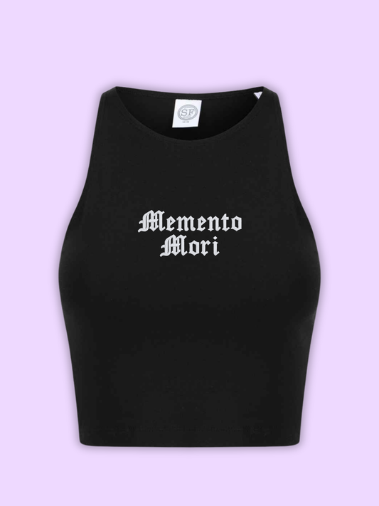 Memento Mori Cropped Tank Top