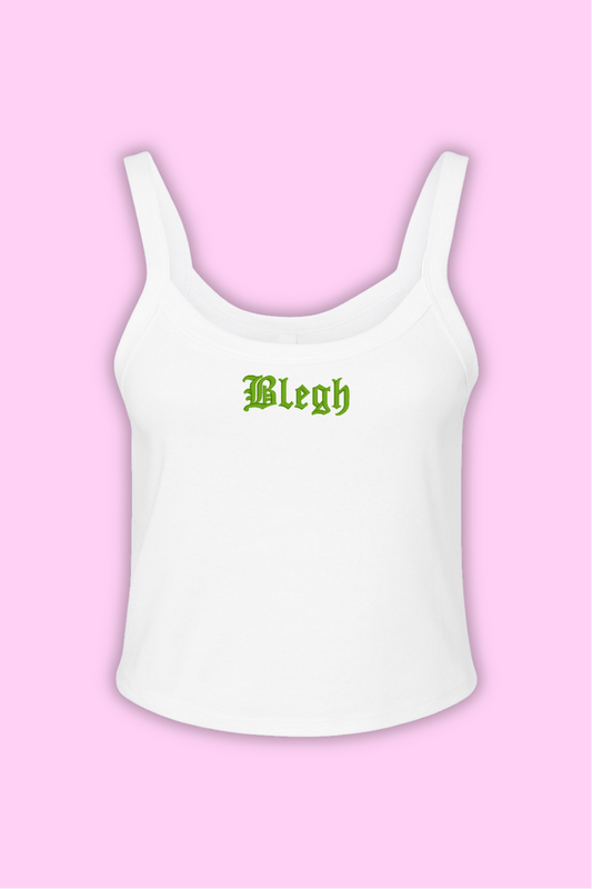 Blegh Spaghetti Strap Tank Top
