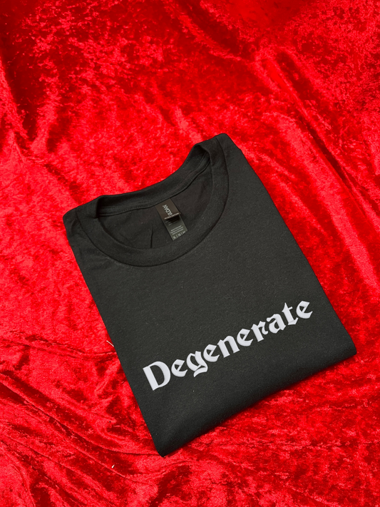 Degenerate Embroidered T-Shirt