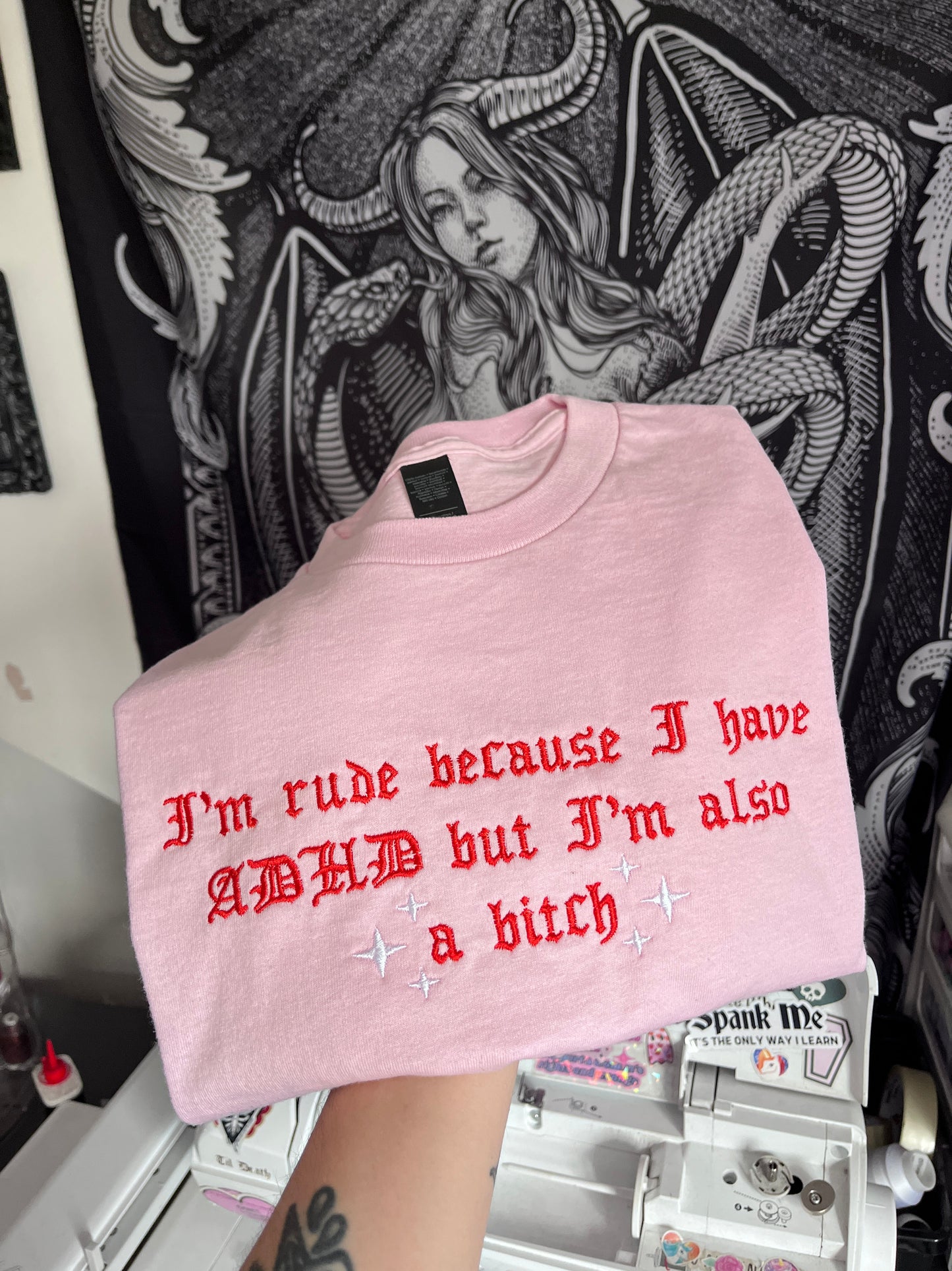 I’m Rude Because I’m ADHD Sweatshirt / T-Shirt