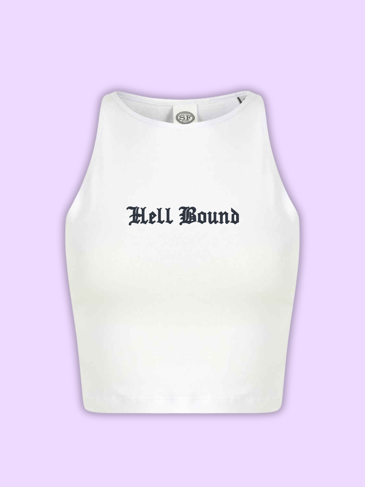 Hell Bound Cropped Tank Top