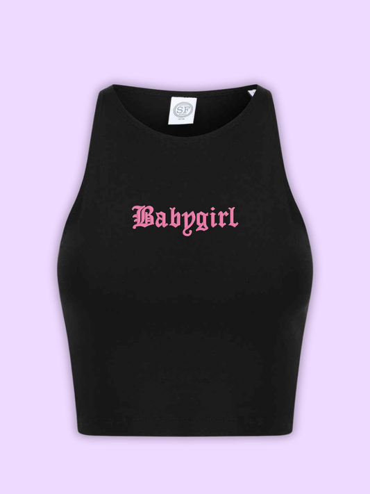 Babygirl Cropped Tank Top