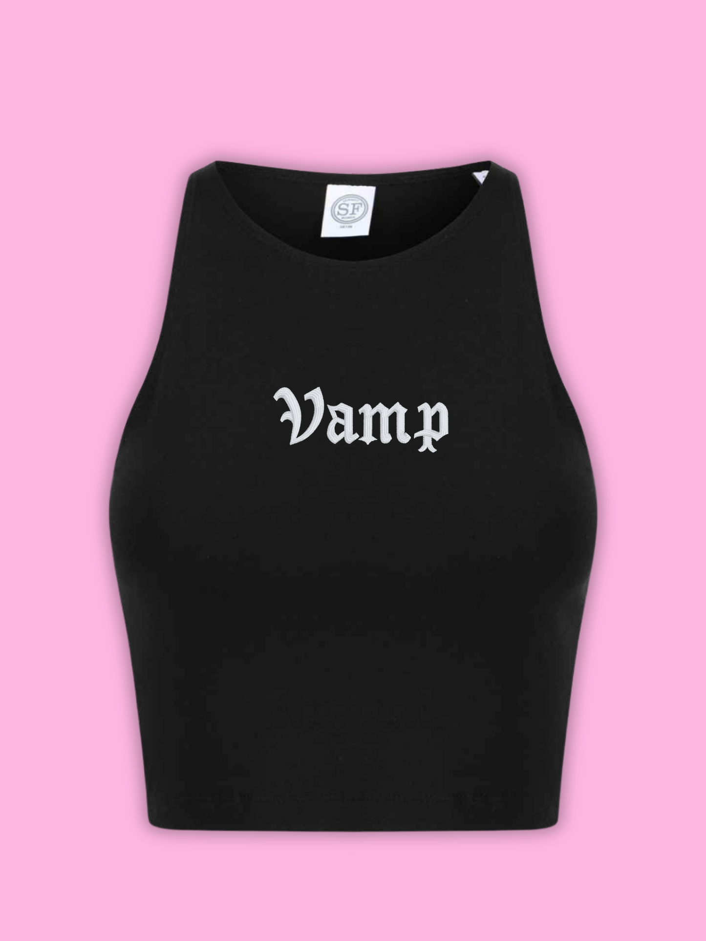 Vamp Cropped Tank Top