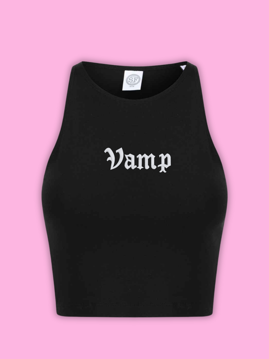 Vamp Cropped Tank Top