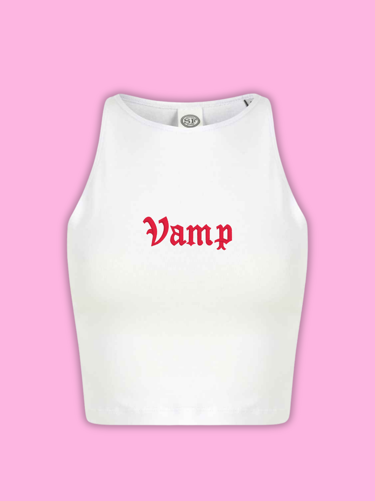 Vamp Cropped Tank Top