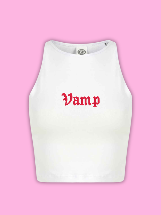 Vamp Cropped Tank Top