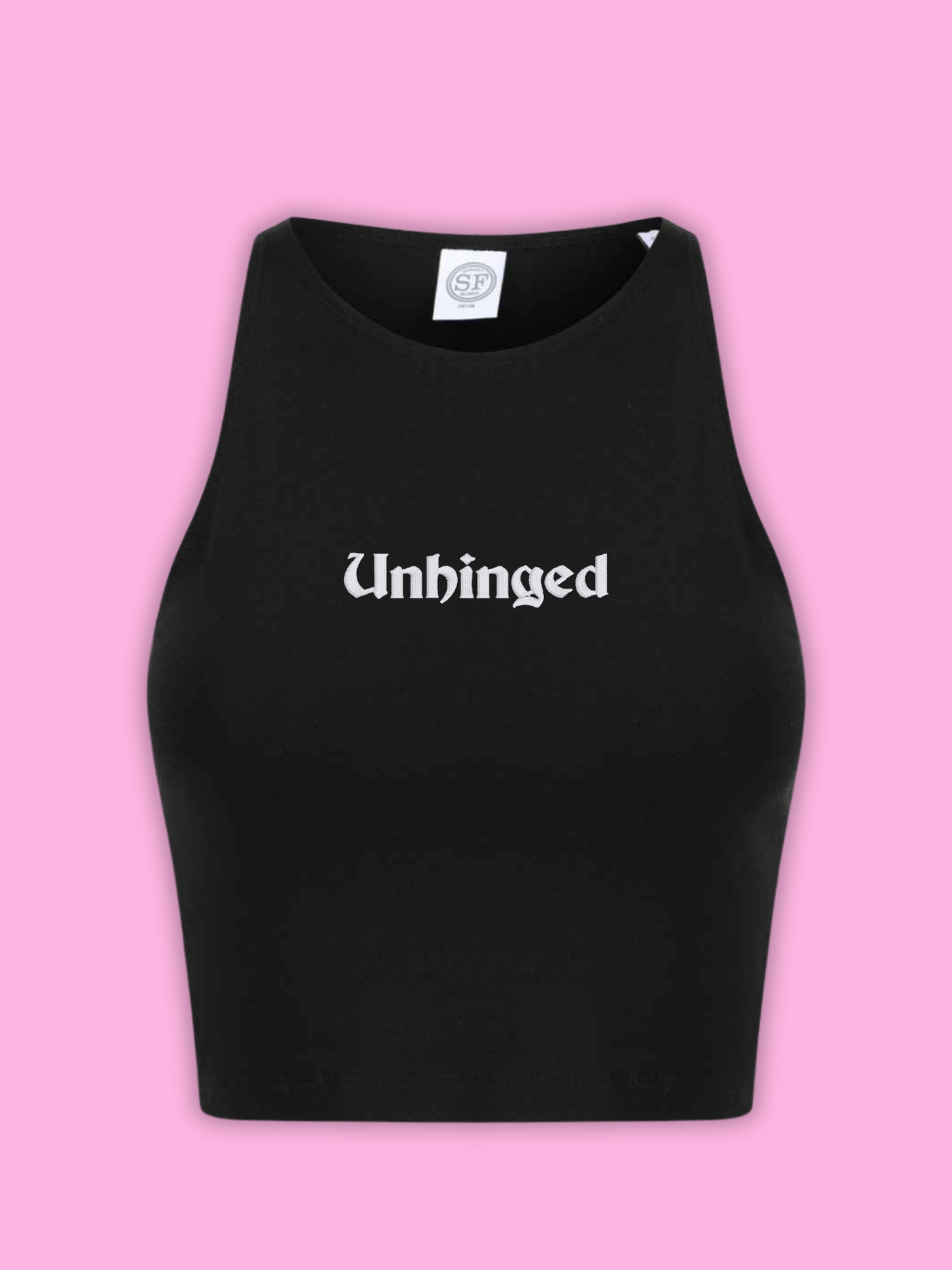 Unhinged Cropped Tank Top
