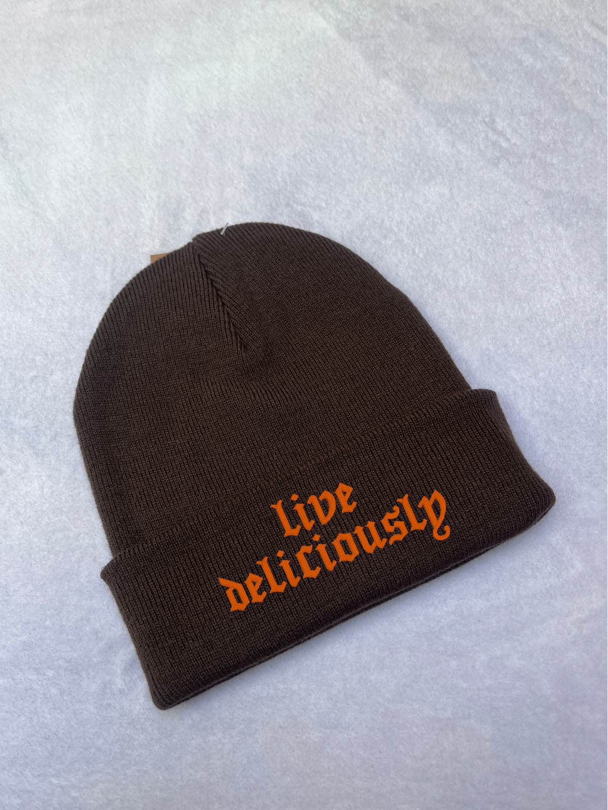 Live Deliciously Beanie