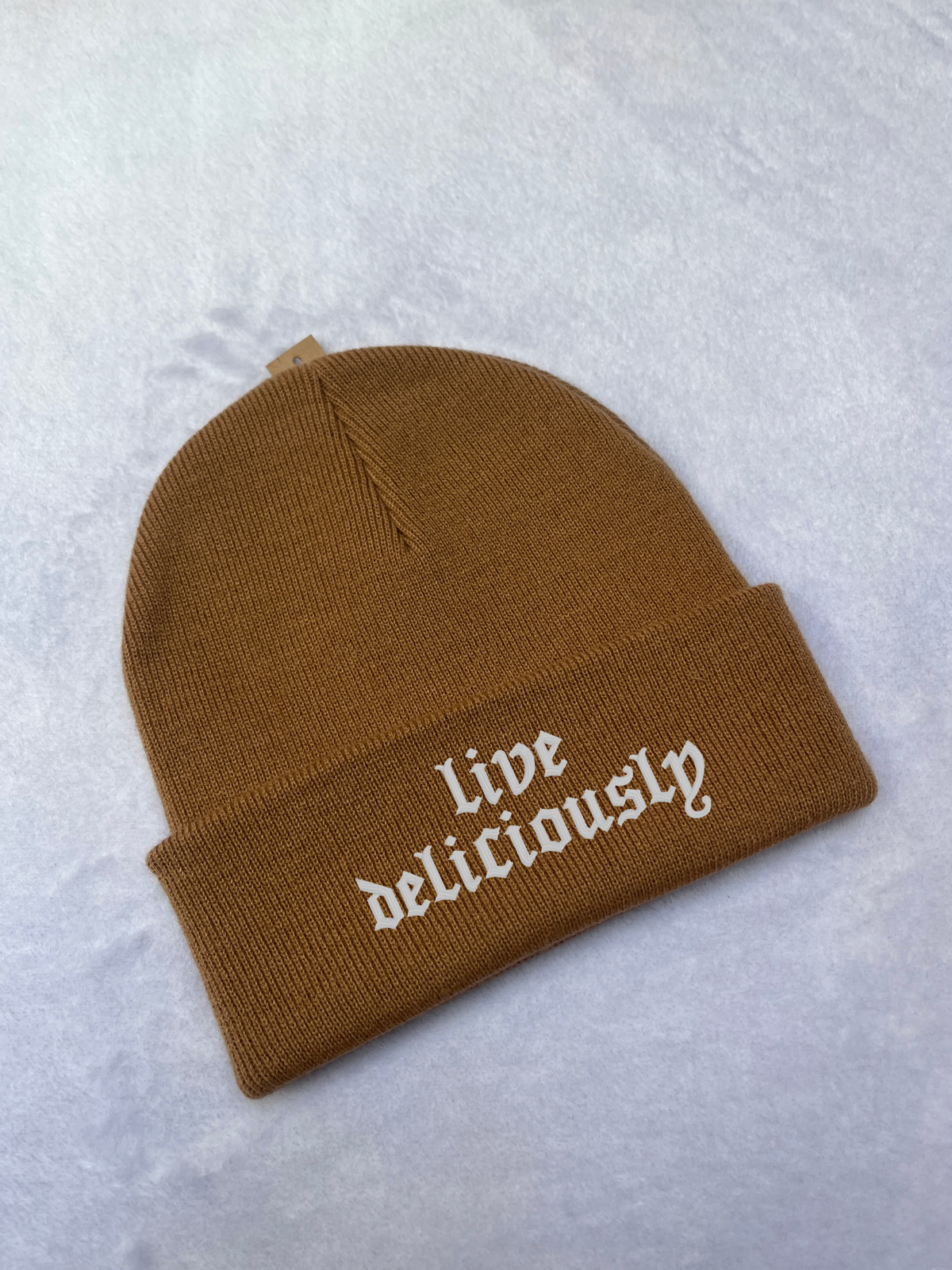 Live Deliciously Beanie