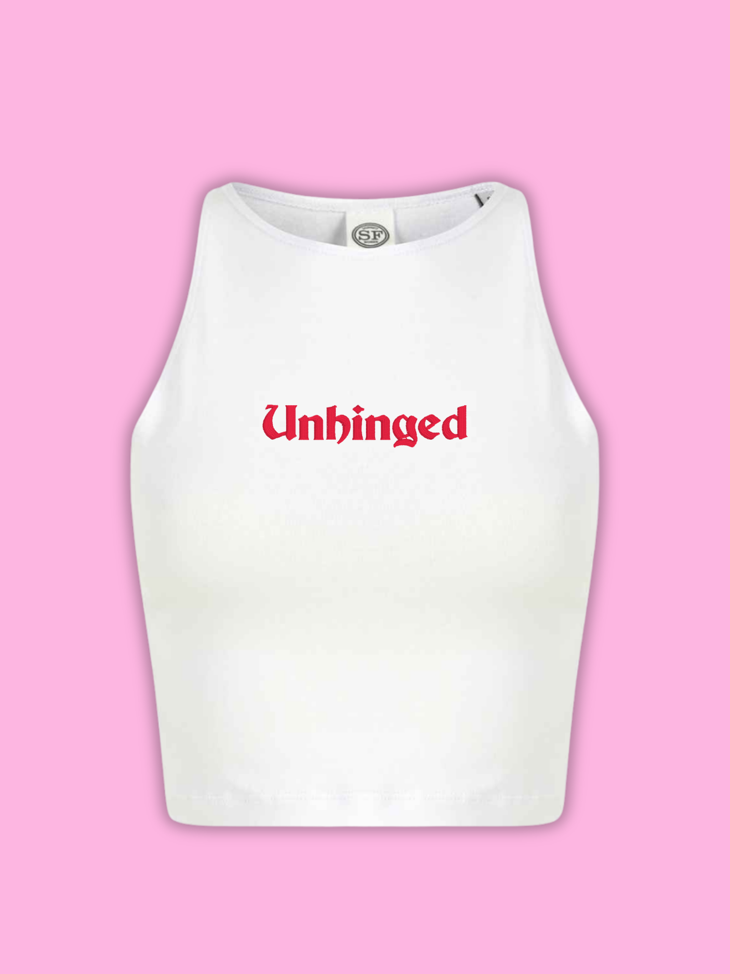 Unhinged Cropped Tank Top