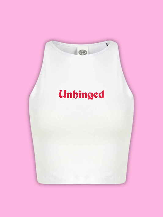 Unhinged Cropped Tank Top