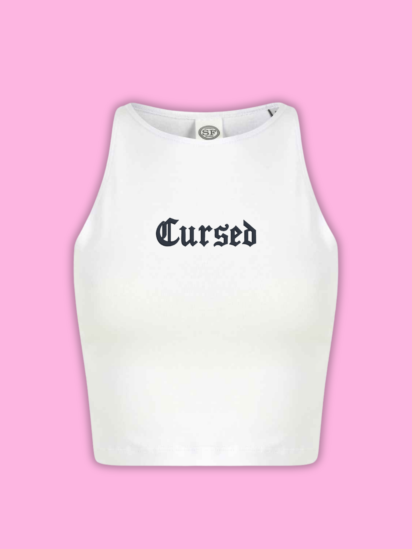 Cursed Cropped Tank Top